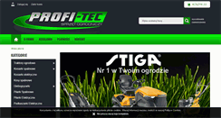 Desktop Screenshot of profi-tec.pl